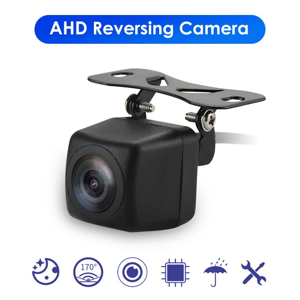 

Auto Parking Waterproof Night Vision 170 Degrees AHD Reverse Camera CCD Packing Assistance Compatible for All Car Radio