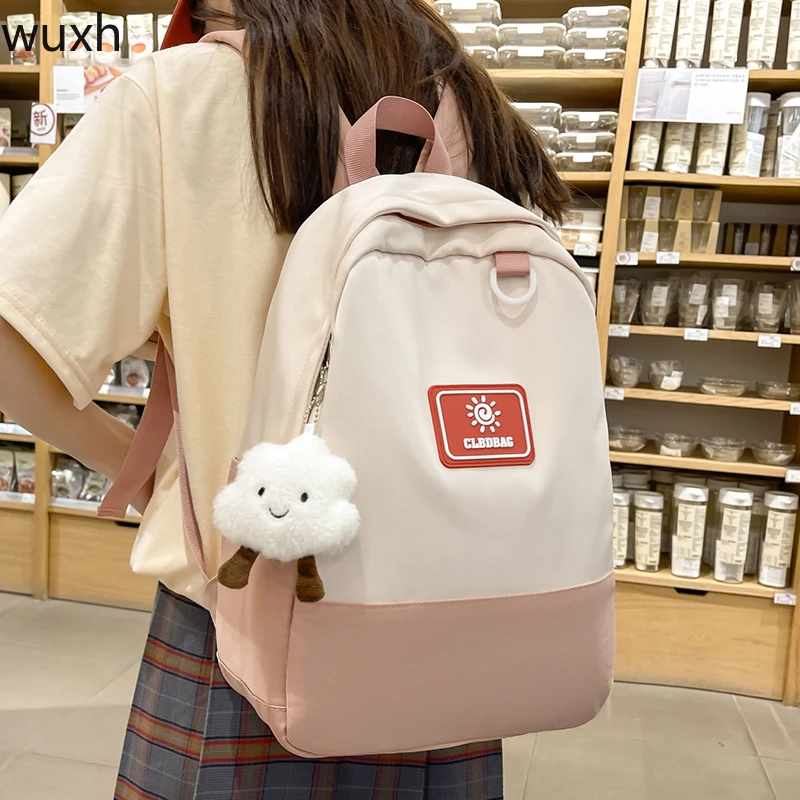 Simple Fashion Solid Color Nylon Waterproof Bag Multifunctional Large-capacity Travel Bag Laptop Backpack Neutral Book Bag
Simple Fashion Solid Color Nylon Waterproof Bag Multifunctional Large-capacity Travel Bag Laptop Backpack Neutral Book Bag