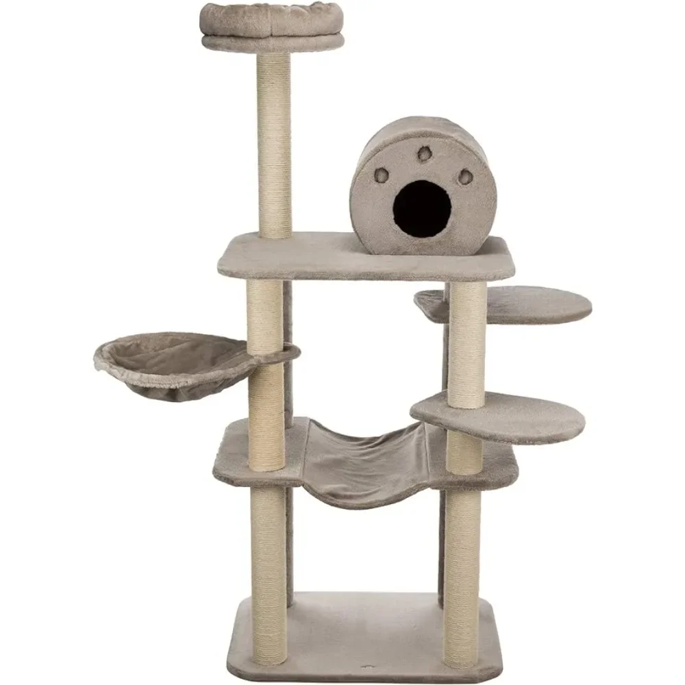 Cat Tree With Plush Apartment Scratchers for Cats Scratcher 55 Inch Cat Tower Jute Scratching Post Hammock and Platform Toy All
Cat Tree With Plush Apartment Scratchers for Cats Scratcher 55 Inch Cat Tower Jute Scratching Post Hammock and Platform Toy All