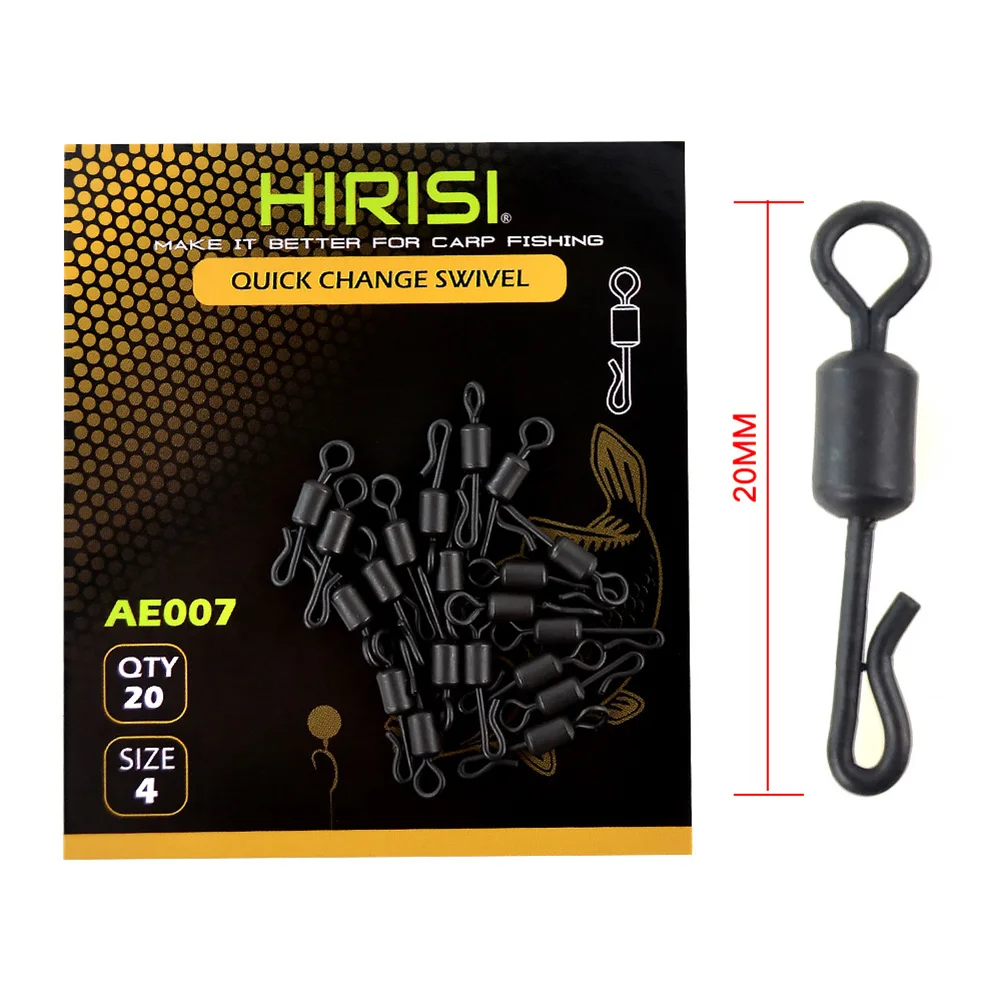 2023 New Fishing Tackle Gear Accessories Swivel Carp Fishing 20pcs Bait Tackle Black Hooklink Clip Links Rig Rings
2023 New Fishing Tackle Gear Accessories Swivel Carp Fishing 20pcs Bait Tackle Black Hooklink Clip Links Rig Rings