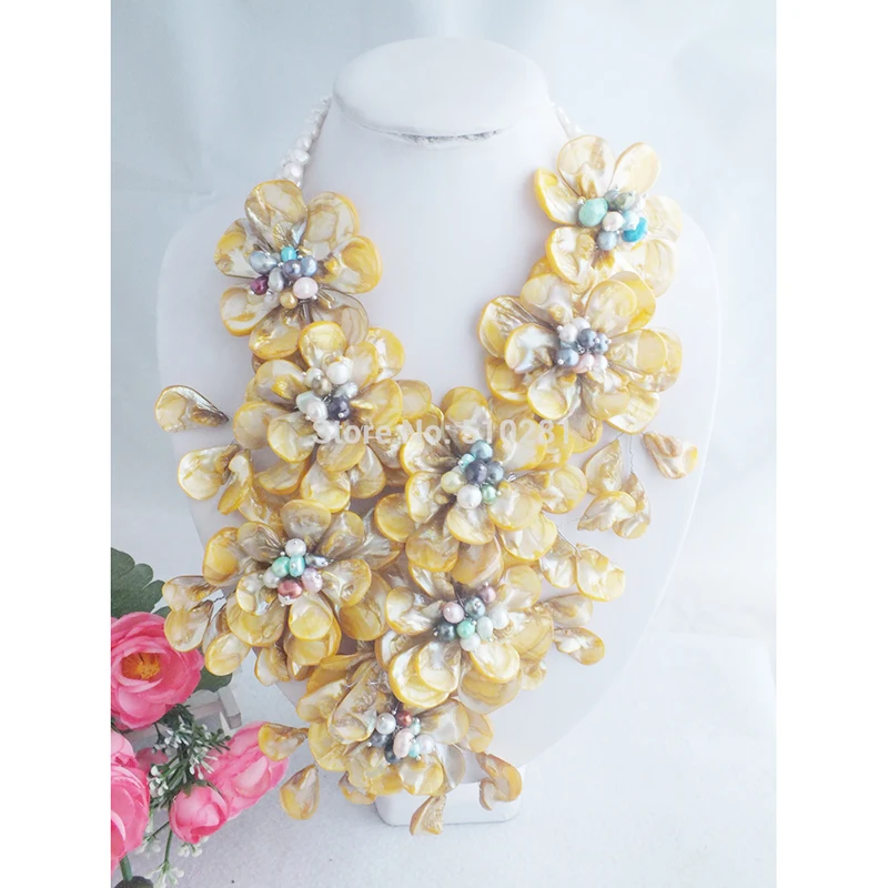 Gorgeous African Shell Beads Bridal Jewelry Necklace African Beads Jewelry for Wedding 22"
Gorgeous African Shell Beads Bridal Jewelry Necklace African Beads Jewelry for Wedding 22"