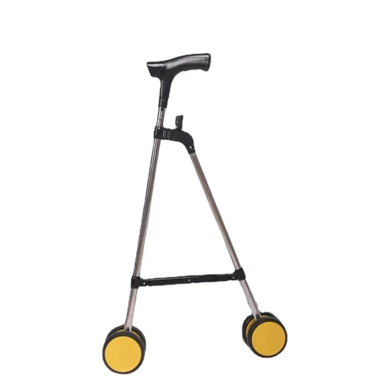 U-hook Elderly Crutches with Wheels Triangular Support Mobility Aids Cane Folding Storage Crutch Walker Gift for The Elderly
U-hook Elderly Crutches with Wheels Triangular Support Mobility Aids Cane Folding Storage Crutch Walker Gift for The Elderly