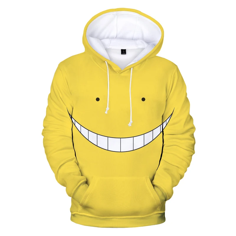 

Assassination Classroom Hoodies Koro Sensei 3D Hoodie Boy/Girls Cute Pullover Anime kids Sweatshirts Child Clothes sweetshirts