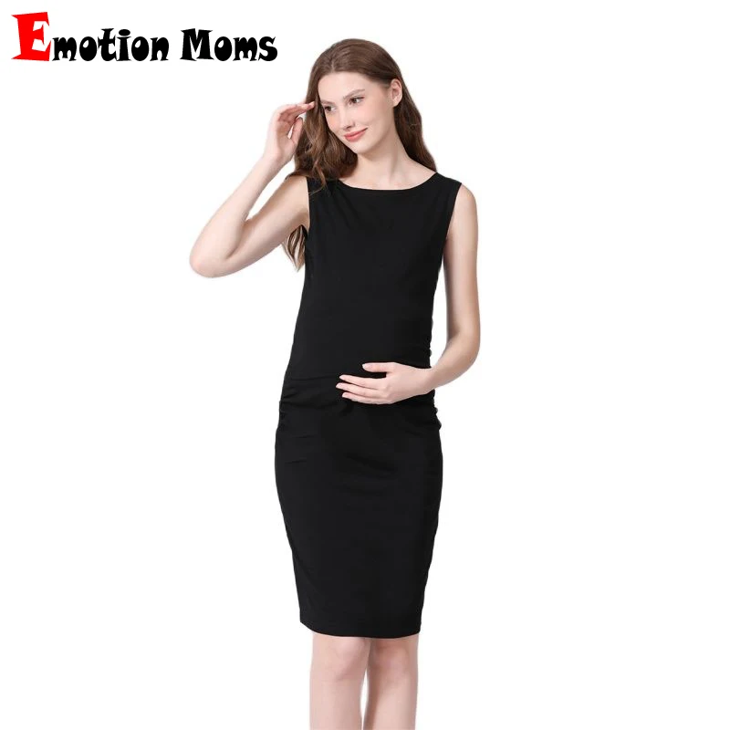 Emotion Moms New Summer Sleeveless Cotton Maternity Pregnant Dress Casual Mama Knee-length Pregnancy Clothes
Emotion Moms New Summer Sleeveless Cotton Maternity Pregnant Dress Casual Mama Knee-length Pregnancy Clothes