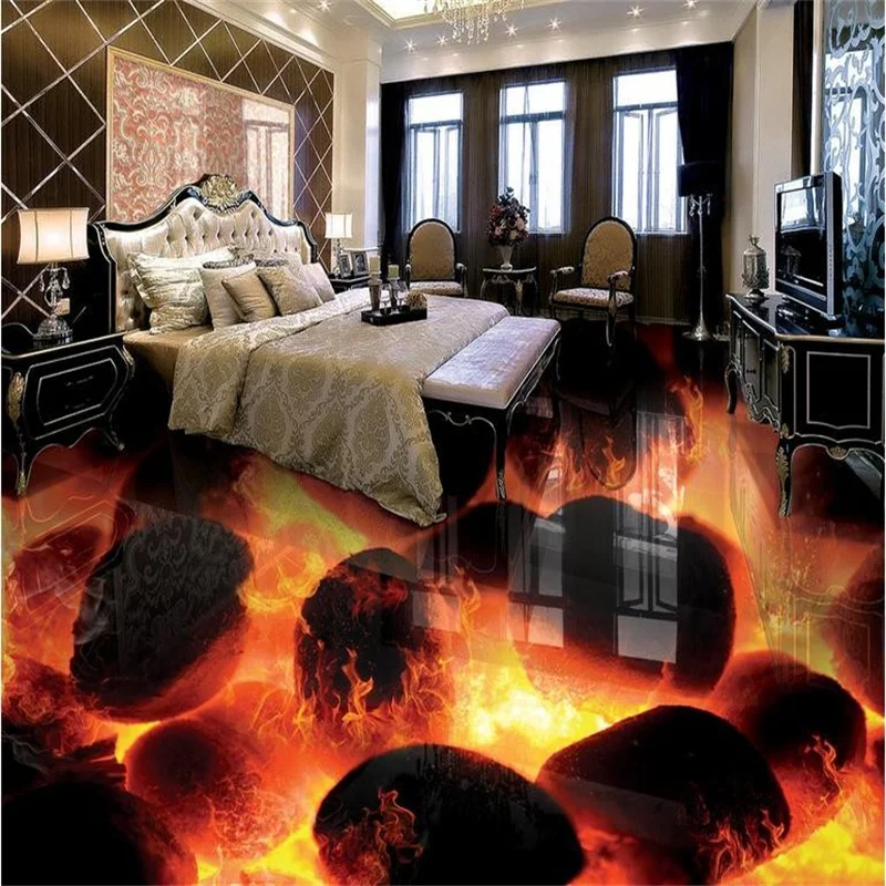 custom 3d floor tiles photo wallpaper Stone burning fire 3d floor murals pvc self adhesive wallpaper 3d floor for living room
custom 3d floor tiles photo wallpaper Stone burning fire 3d floor murals pvc self adhesive wallpaper 3d floor for living room