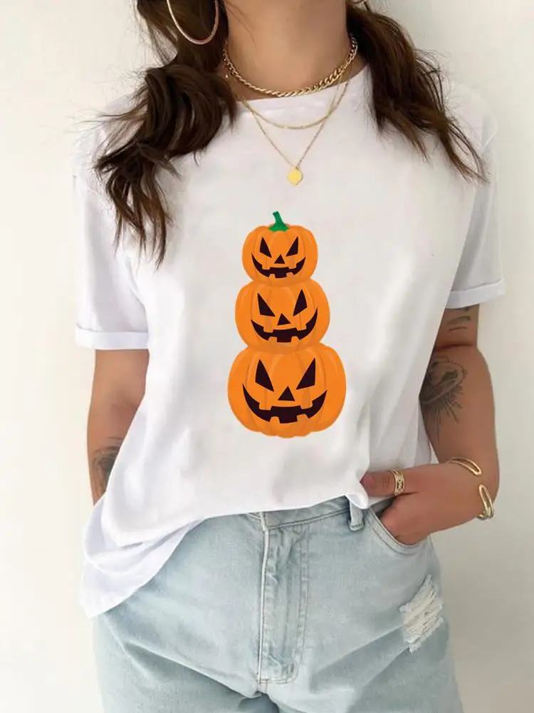 Fall Autumn T Shirt Clothing Tee Women Halloween Pumpkin Face Lovely Thanksgiving T-shirt Print Clothes Female Graphic Top
Fall Autumn T Shirt Clothing Tee Women Halloween Pumpkin Face Lovely Thanksgiving T-shirt Print Clothes Female Graphic Top