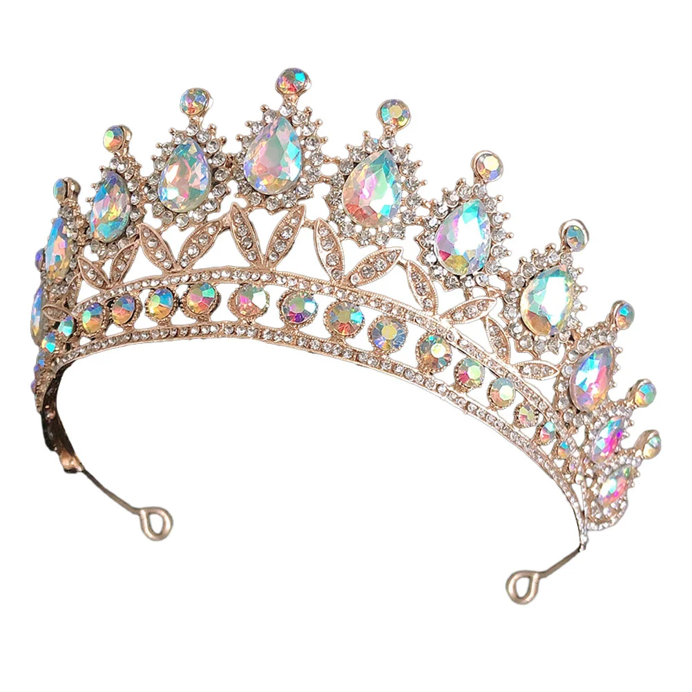 

Room Accessories Tiara Homecoming Crowns Birthday Bachelorette Rhinestones and Tiaras Costume Pageant Headbands for Women Bride