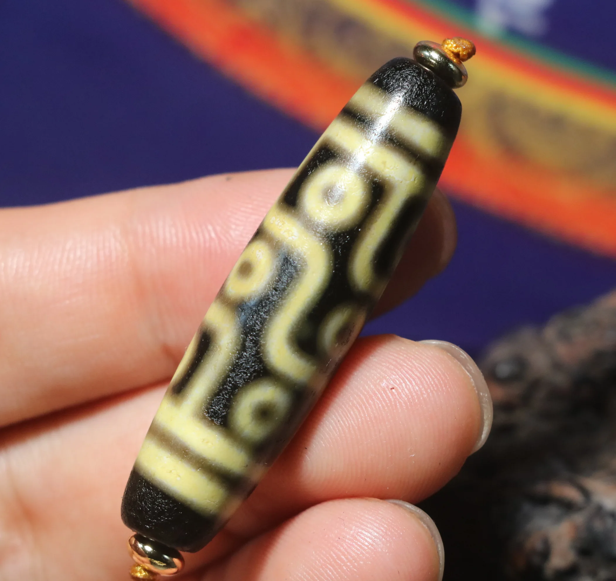 Unique Magic Power Energy Tibetan Old Agate Ivory Color 9 Eyed of Kingdom Symbol dZi Bead Pendant Amulet Talisman RT
Unique Magic Power Energy Tibetan Old Agate Ivory Color 9 Eyed of Kingdom Symbol dZi Bead Pendant Amulet Talisman RT