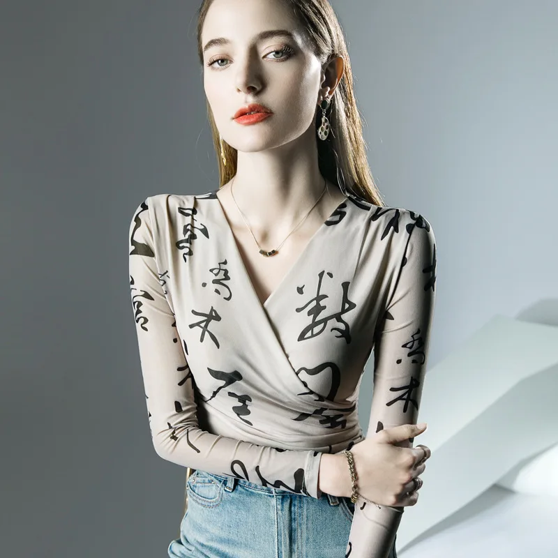 High Quality 2024 Women Tops Print Letter T-shirt Female Clothing Spring Summer Sexy Crop Top Clothes Fashion Casual Blouse Y2k
High Quality 2024 Women Tops Print Letter T-shirt Female Clothing Spring Summer Sexy Crop Top Clothes Fashion Casual Blouse Y2k