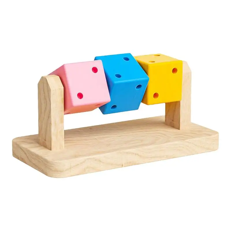 Litewoo Hamster Chew Toy Wood Platfor Grinding Teeth Toys Exercise Intelligence Training Colorful Wooden Block For Small Animal
Litewoo Hamster Chew Toy Wood Platfor Grinding Teeth Toys Exercise Intelligence Training Colorful Wooden Block For Small Animal
