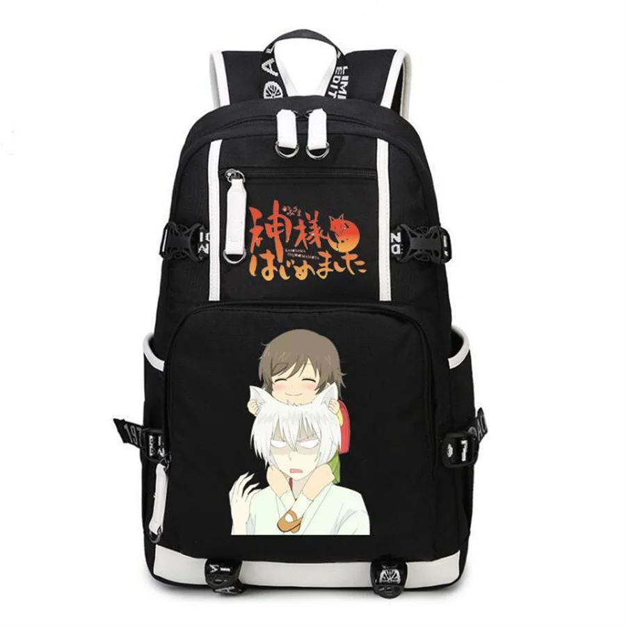Cartoon Japan Kamisama Love USB Port Backpack Bag School Book Students Outdoor Bag Rucksack 
Cartoon Japan Kamisama Love USB Port Backpack Bag School Book Students Outdoor Bag Rucksack
