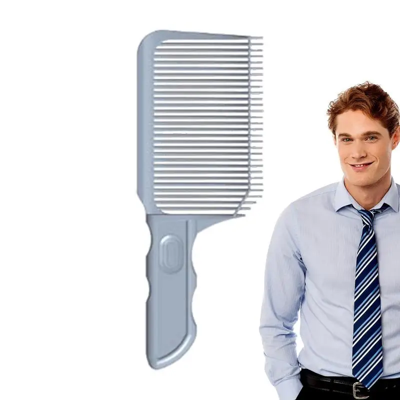 Barber Fade Comb For Men Anti-Static Professional Clipper Comb Curved Back Triangular Tooth Haircut Comb Blending Flat Top Comb
Barber Fade Comb For Men Anti-Static Professional Clipper Comb Curved Back Triangular Tooth Haircut Comb Blending Flat Top Comb