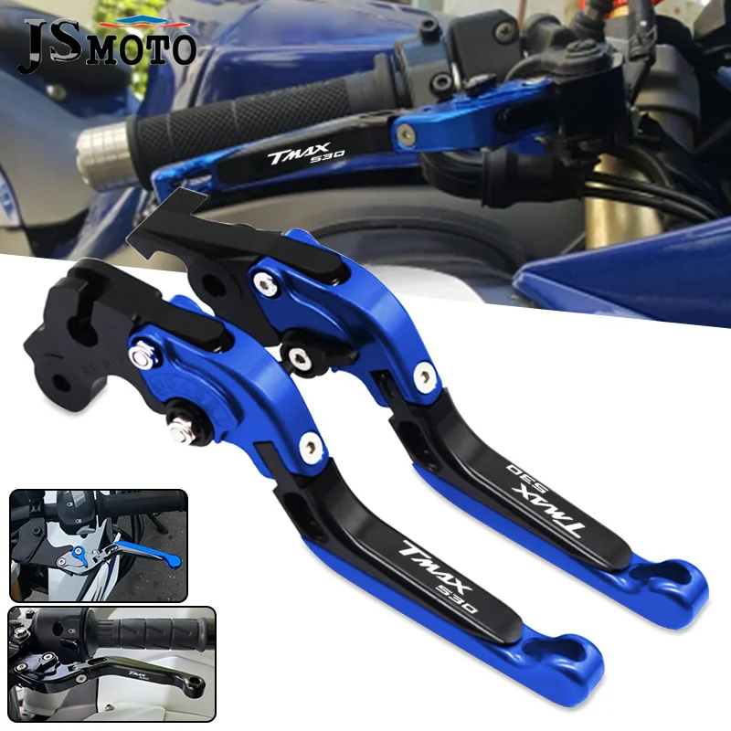 

2022 Folding Brake Clutch Levers For YAMAHA TMAX 560 T-MAX 530 TMAX560 TECHMAX TMAX530 DX /SX Motorcycle Adjustable Extendable