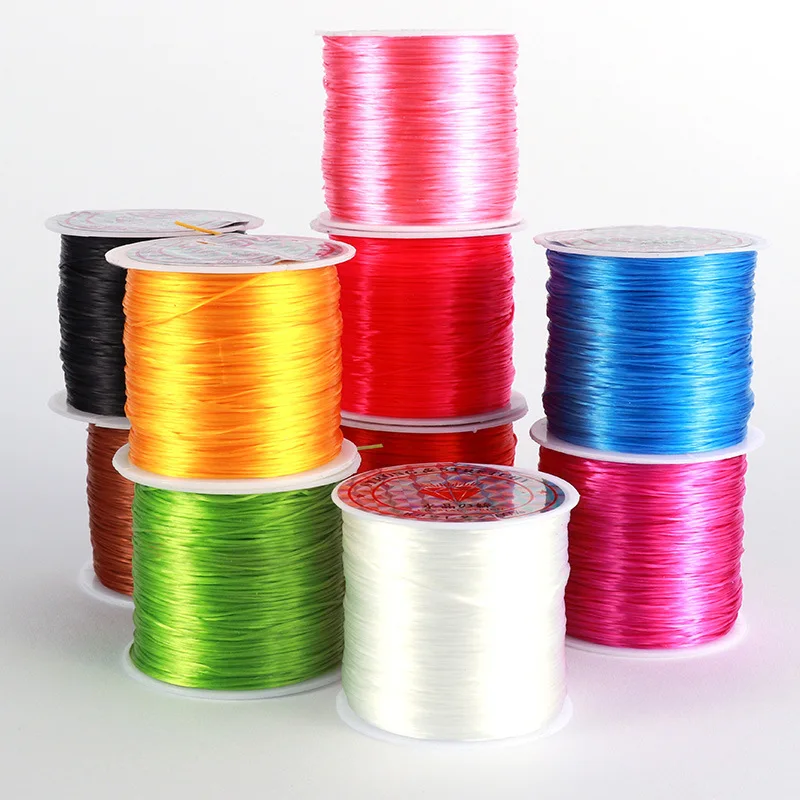 10m/Roll Strong Elastic Crystal Line Beading Cord 1mm for Bracelets Stretch Thread String Necklace DIY Jewelry Making Cords Line
10m/Roll Strong Elastic Crystal Line Beading Cord 1mm for Bracelets Stretch Thread String Necklace DIY Jewelry Making Cords Line
