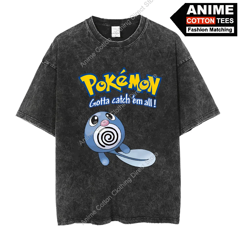 Pokémon Poliwag T Shirt Cartoon Anime Pokemon Cute Elf Print Clothes Y2k Harajuku Casual Unisex Oversized T-shirt Cotton Tees
Pokémon Poliwag T Shirt Cartoon Anime Pokemon Cute Elf Print Clothes Y2k Harajuku Casual Unisex Oversized T-shirt Cotton Tees