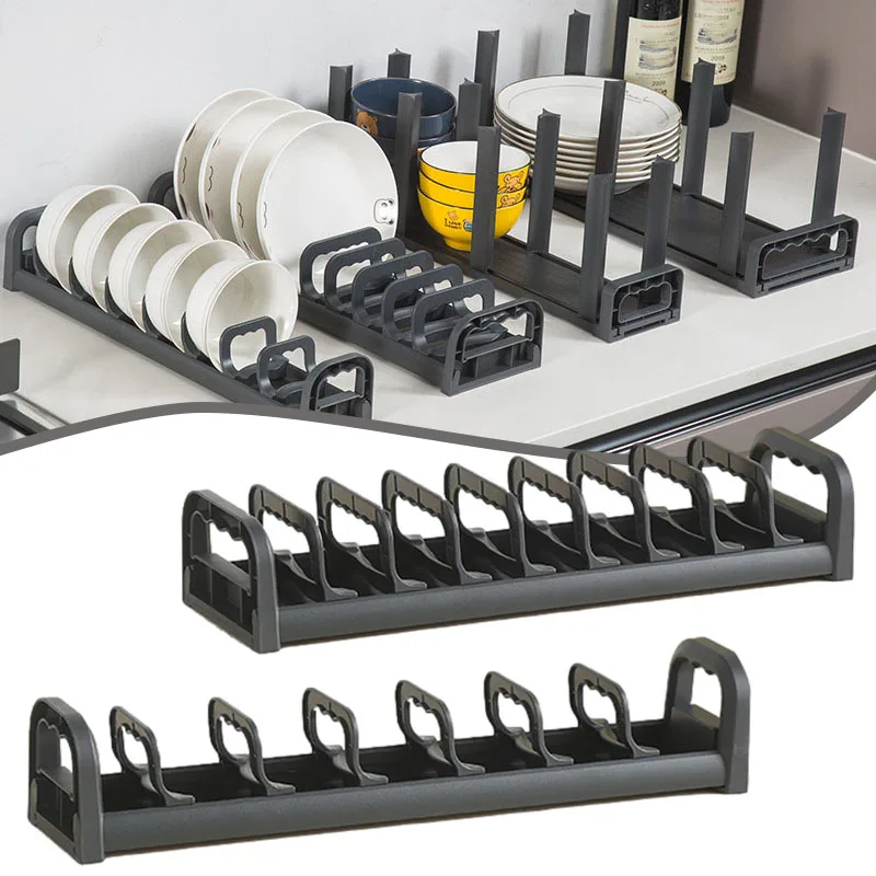 Kitchen Dish Organizer Space Aluminum Plate Holder Cabinet Bowl Storage Shelf Adjustable Tableware Storage Rack Dish Drainer
Kitchen Dish Organizer Space Aluminum Plate Holder Cabinet Bowl Storage Shelf Adjustable Tableware Storage Rack Dish Drainer