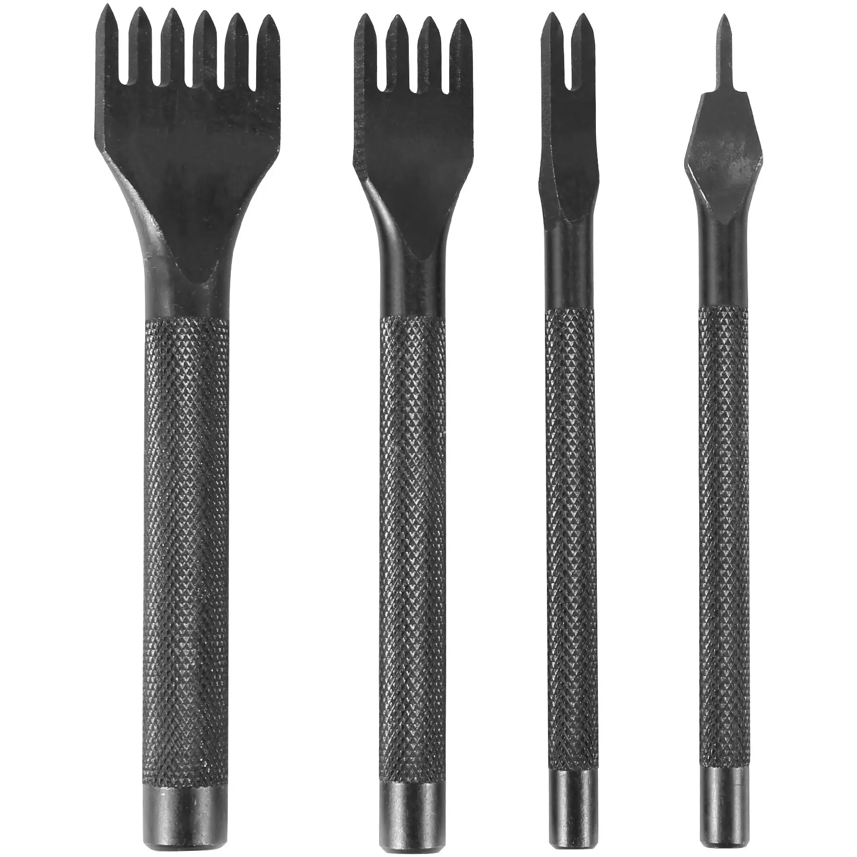 DIY Diamond Lacing Stitching Chisel Set Leather Craft Kits, Leather Craft Tooth Punching Tool 4mm 1/2/4/6 Prong
DIY Diamond Lacing Stitching Chisel Set Leather Craft Kits, Leather Craft Tooth Punching Tool 4mm 1/2/4/6 Prong