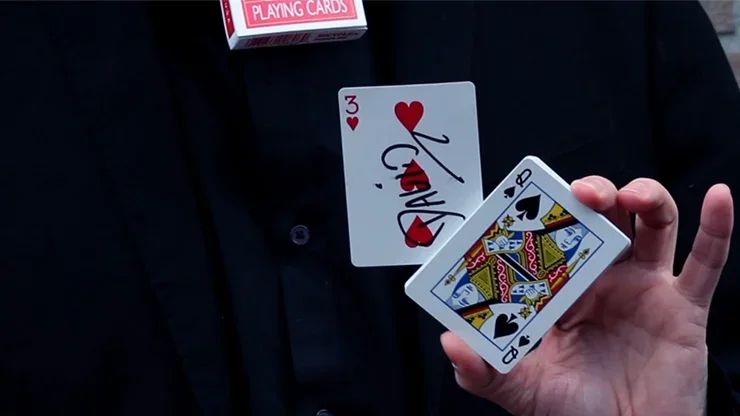 

Карточка, магические трюки, брошенные Деннисом рейнсамой, волшебство, реквизит, крупные планы иллюзий + учебное пособие