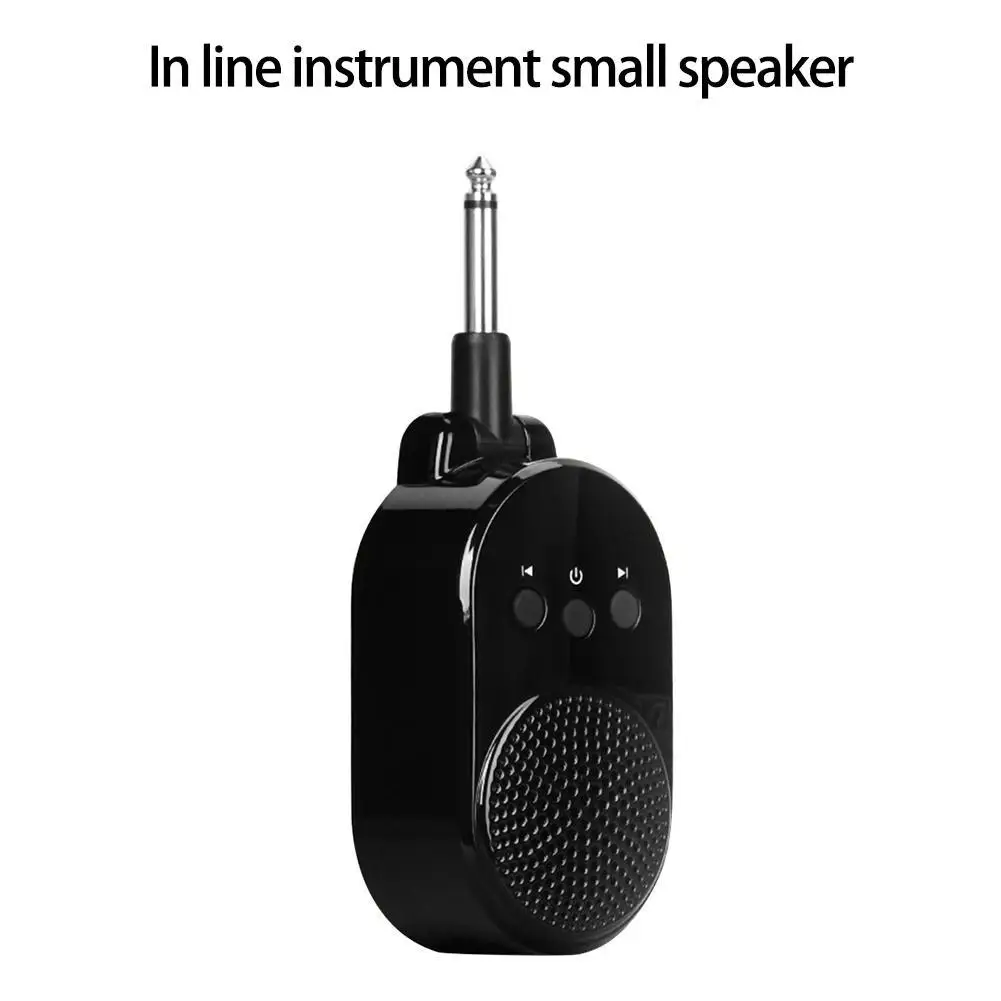 In-line Small Speaker Electric Guitar Bass Special Audio Portable Bluetooth-compatible Mobile Phone Universal Amplifier 
In-line Small Speaker Electric Guitar Bass Special Audio Portable Bluetooth-compatible Mobile Phone Universal Amplifier