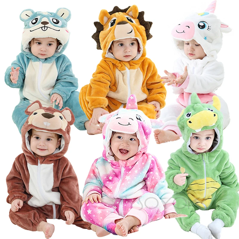 0-2 Years Baby Kawaii Romper Boy Girl Kigurumi Unicorn Onesie Winter Suit Animal Lion Costume Home Jumpsuit Child Funny Clothes
0-2 Years Baby Kawaii Romper Boy Girl Kigurumi Unicorn Onesie Winter Suit Animal Lion Costume Home Jumpsuit Child Funny Clothes