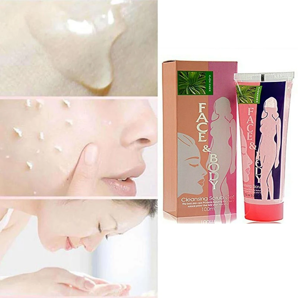 100ml Face And Body Cleansing Scrub Gel Deep Cleaning Exfoliating Body Scrub Smooth Moisturizing Skin Care Cleaner
100ml Face And Body Cleansing Scrub Gel Deep Cleaning Exfoliating Body Scrub Smooth Moisturizing Skin Care Cleaner