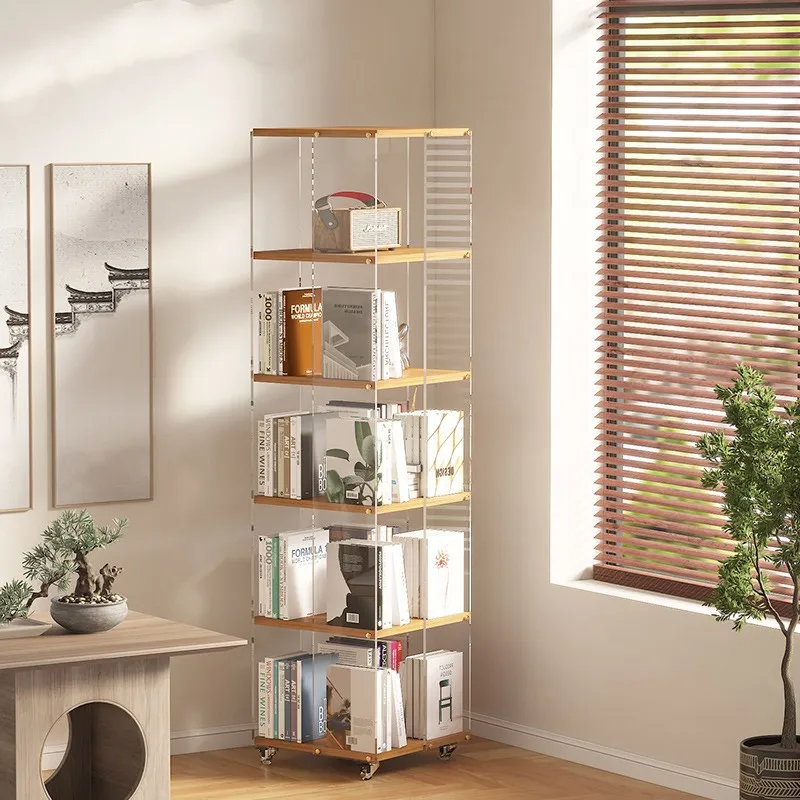 Home Wooden Acrylic Rotating Storage Rack 360°Bookcase Living Room Bag Organizing Shelf Transparent Display Case
Home Wooden Acrylic Rotating Storage Rack 360°Bookcase Living Room Bag Organizing Shelf Transparent Display Case