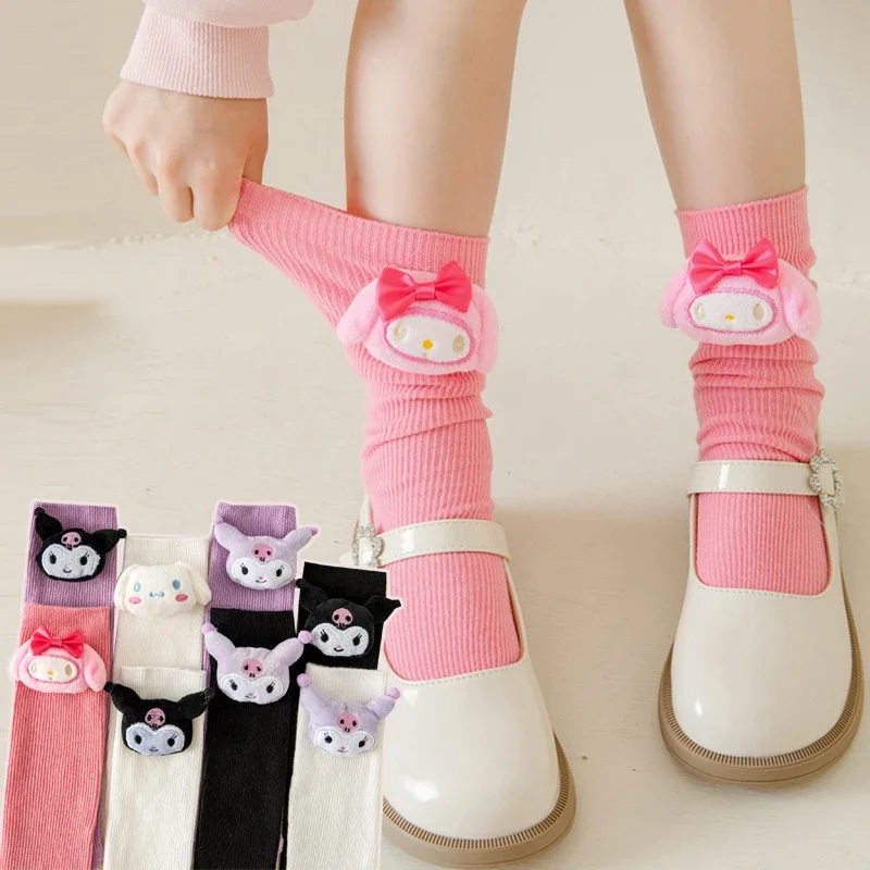 Модные носки Sanrio Kawaii Hello Kitty Kuromi Cinnamoroll Мультяшные кавайные студенческие чулки милые хлопковые домашние теплые носки для девочек
Модные носки Sanrio Kawaii Hello Kitty Kuromi Cinnamoroll Мультяшные кавайные студенческие чулки милые хлопковые домашние теплые носки для девочек
