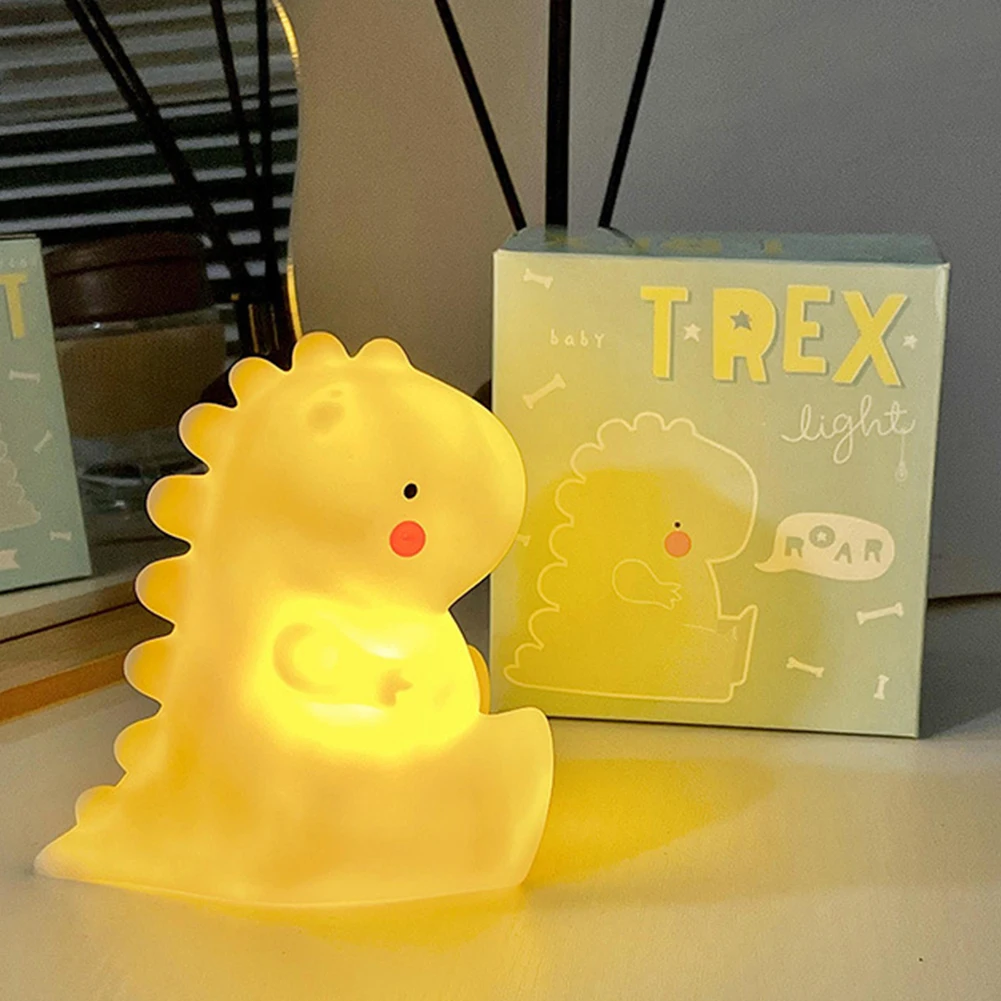 

Duck/Dinosaur/Mushroom Cute Night Lamp Warm Light Sleeping Night Light for Adults Kids Baby Children for Bedrooms Living Room