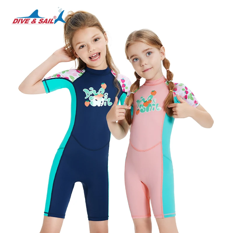 Dive & Sail Girls Boys One Piece Swimsuit Kid Swimsuit Water Sport Swimsuit UPF 50+ Sun Protection Bathing Suits
Dive & Sail Girls Boys One Piece Swimsuit Kid Swimsuit Water Sport Swimsuit UPF 50+ Sun Protection Bathing Suits