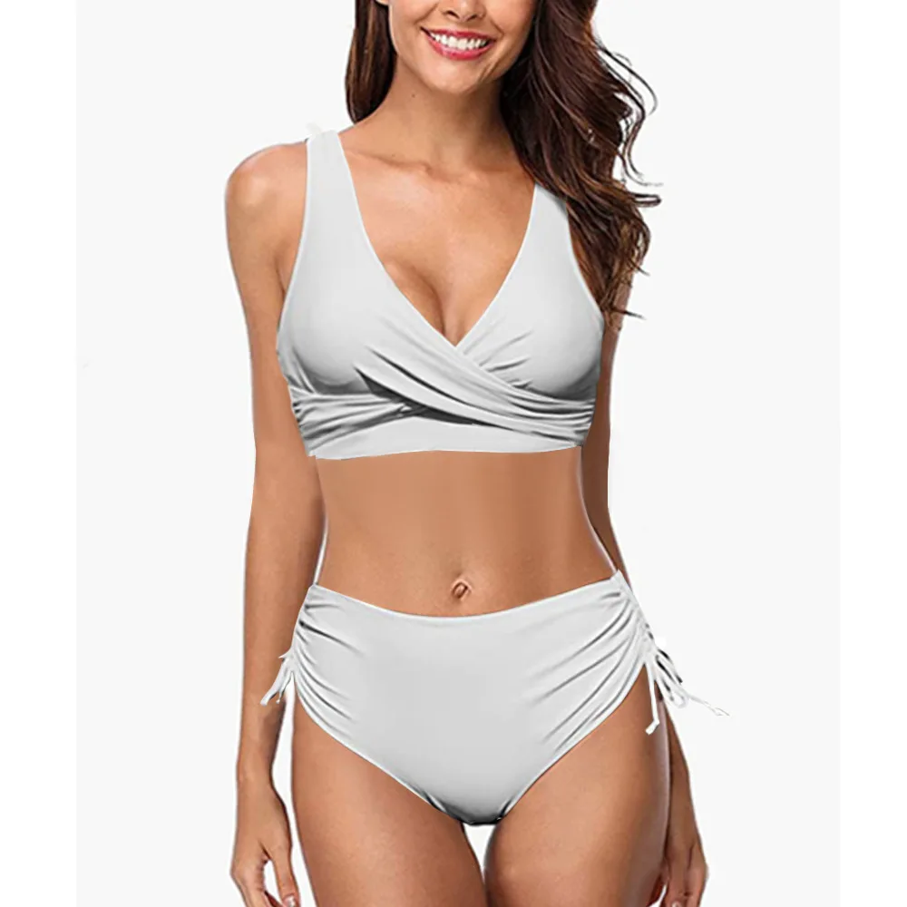 Swimsuits Cross Sport Bra Brief Suit Women Beachwear Swim Summer Tankini Swimwear Bathing Suit Two Pieces Bikini Set
Swimsuits Cross Sport Bra Brief Suit Women Beachwear Swim Summer Tankini Swimwear Bathing Suit Two Pieces Bikini Set