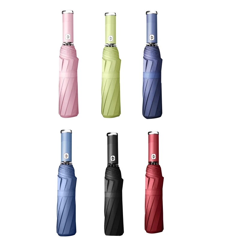 Automatic Folding Umbrella Built-In Led Light 10 Bones Rain and for Sun Umbrellas for Raining Days Night for Time Use 203C
Automatic Folding Umbrella Built-In Led Light 10 Bones Rain and for Sun Umbrellas for Raining Days Night for Time Use 203C