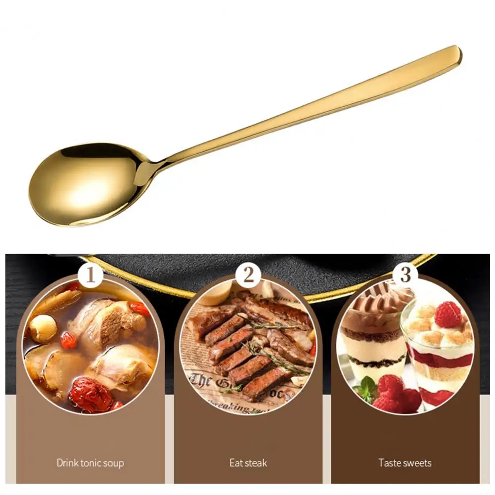 Elegant Mirror Polished Spoon Fork Set Elegant Durable Stainless Steel Korean Style Spoon Fork Set Long Handle Smooth for Soup
Elegant Mirror Polished Spoon Fork Set Elegant Durable Stainless Steel Korean Style Spoon Fork Set Long Handle Smooth for Soup