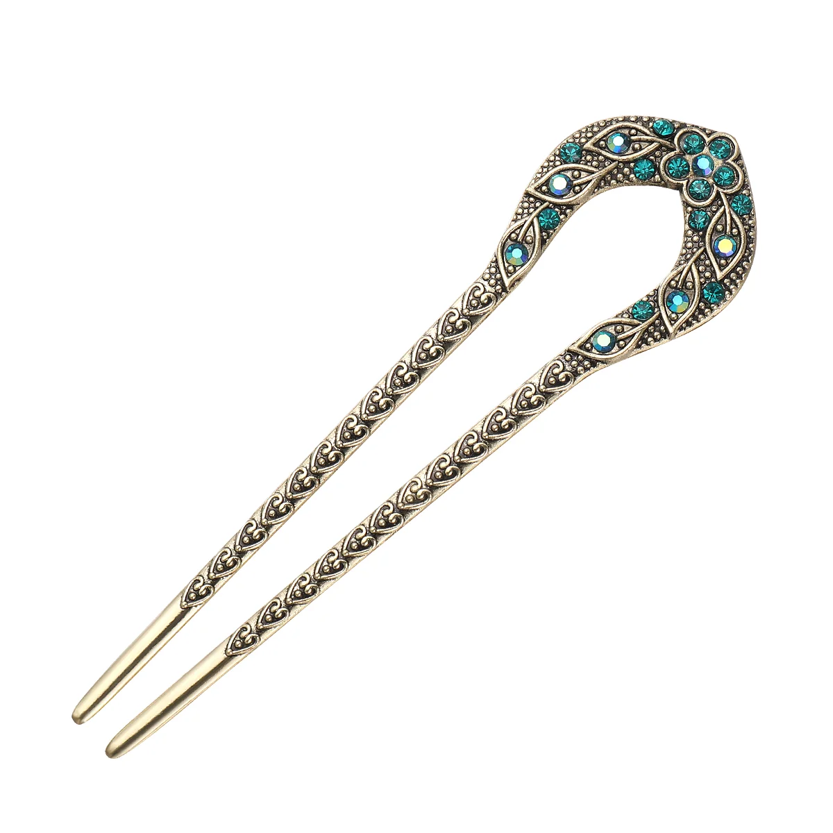 U Shaped Hair Pin Clip Crystal Hairstyle Accessory Double Prong Hairpin Miss Barrettes
U Shaped Hair Pin Clip Crystal Hairstyle Accessory Double Prong Hairpin Miss Barrettes