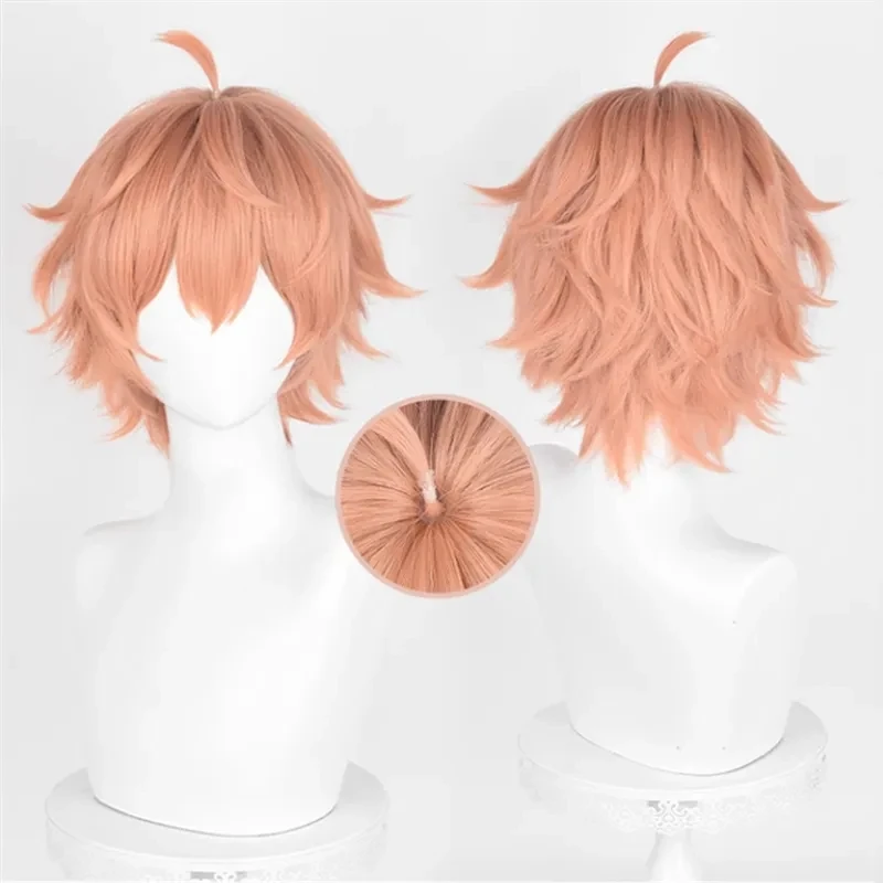 Anime Angels Of Death Edward·Mason Cosplay Wig Pink Orange Short Hair Heat Resistant Synthetic Halloween Party Accessories Props 
Anime Angels Of Death Edward·Mason Cosplay Wig Pink Orange Short Hair Heat Resistant Synthetic Halloween Party Accessories Props