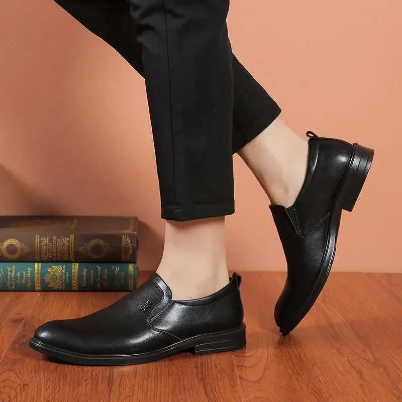 Work Men's Shoes Business Chef Black Classic Leather Shoes Men's Casual Elegant Dress Shoes
Work Men's Shoes Business Chef Black Classic Leather Shoes Men's Casual Elegant Dress Shoes