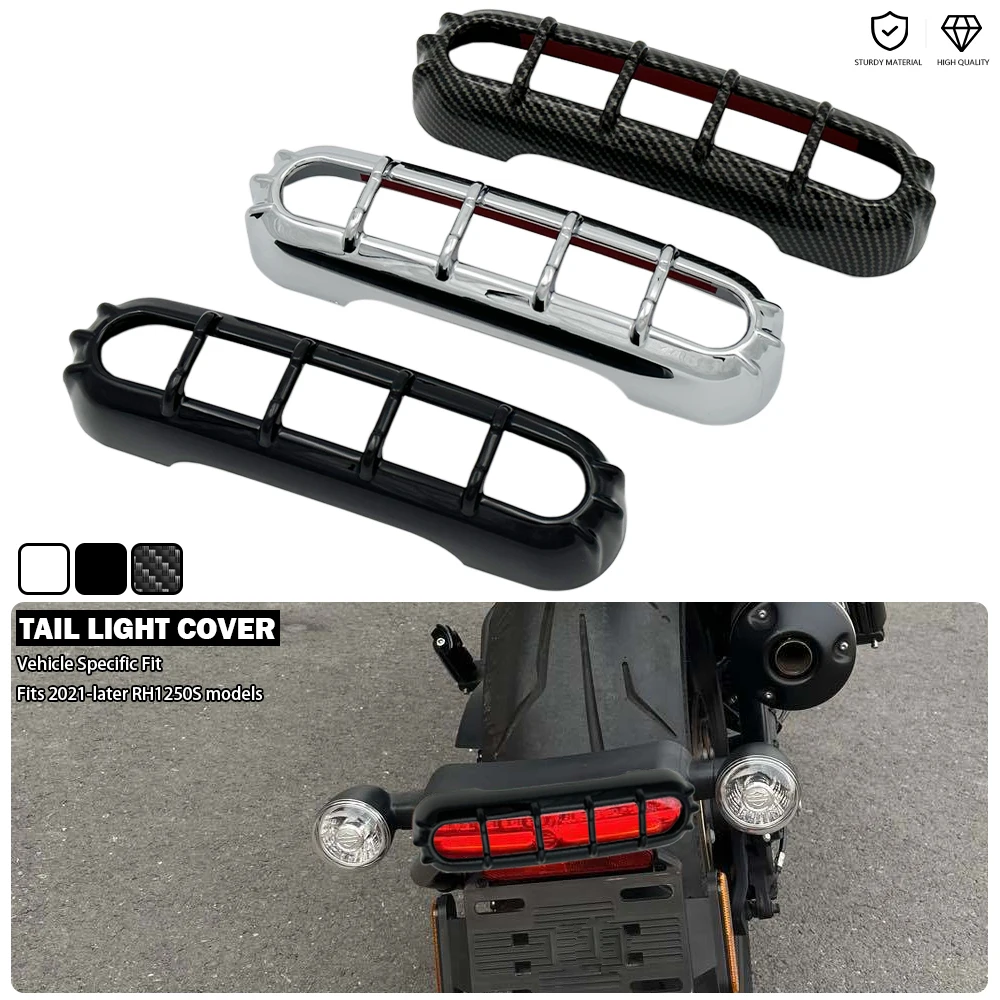 Motorcycle Tail Light Trim Cover Chrome/Black/Carbon Taillight Accent Fits For Harley Sportster S RH1250S RH 1250 2021 2022 2023
Motorcycle Tail Light Trim Cover Chrome/Black/Carbon Taillight Accent Fits For Harley Sportster S RH1250S RH 1250 2021 2022 2023
