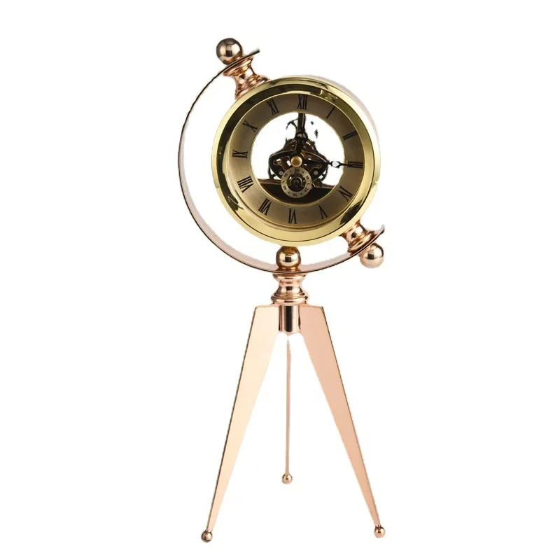 Clock Decoration Imitation Mechanical Core Home Desk Clock TV Cabinet Desktop Pendulum European Clock Ornaments
Clock Decoration Imitation Mechanical Core Home Desk Clock TV Cabinet Desktop Pendulum European Clock Ornaments