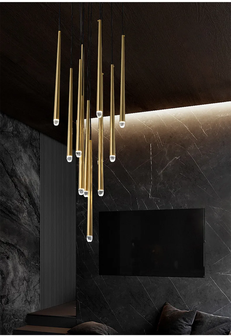 Jasper Staircase Chandelier Mod LIGHT