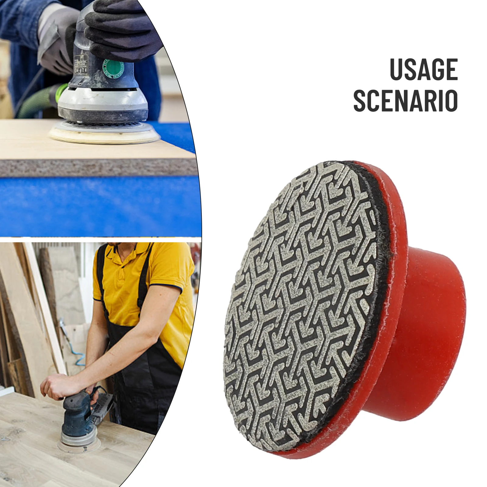 1pc Polishing Pad 2 Inch/50mm For Concrete Stone Tile Wood Electroplated Polishing Pads Tile Concrete Sanding Disc Accessories
1pc Polishing Pad 2 Inch/50mm For Concrete Stone Tile Wood Electroplated Polishing Pads Tile Concrete Sanding Disc Accessories