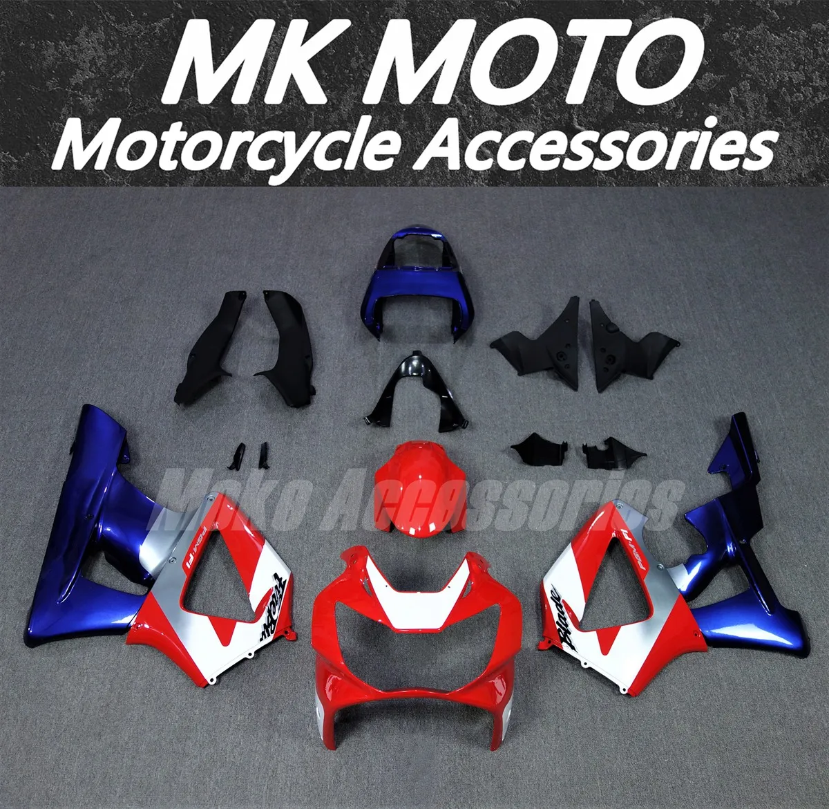

Motorcycle Fairings Kit Fit For Cbr900rr 929 2000-2001 Bodywork Set High Quality Abs Injection New Silver Red Blue
