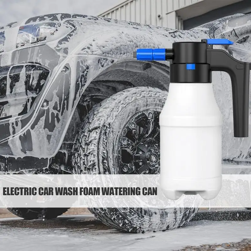 New Electric Foam Sprayer 1.5L Car Wash Watering Can Auto Washing Foam Spray Bottle Multifunctional High-Pressure Watering Can
New Electric Foam Sprayer 1.5L Car Wash Watering Can Auto Washing Foam Spray Bottle Multifunctional High-Pressure Watering Can