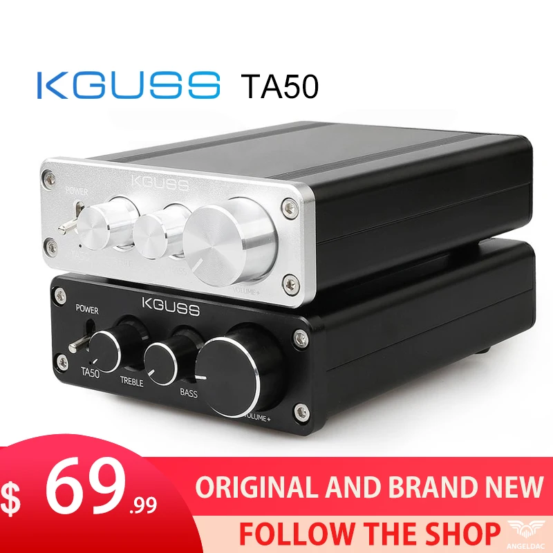 KGUSS TA50 TDA7492 Hifi Desktop High Power Pure Digital Audio home theater amplifier NE5532P Power Output 50W*2
KGUSS TA50 TDA7492 Hifi Desktop High Power Pure Digital Audio home theater amplifier NE5532P Power Output 50W*2
