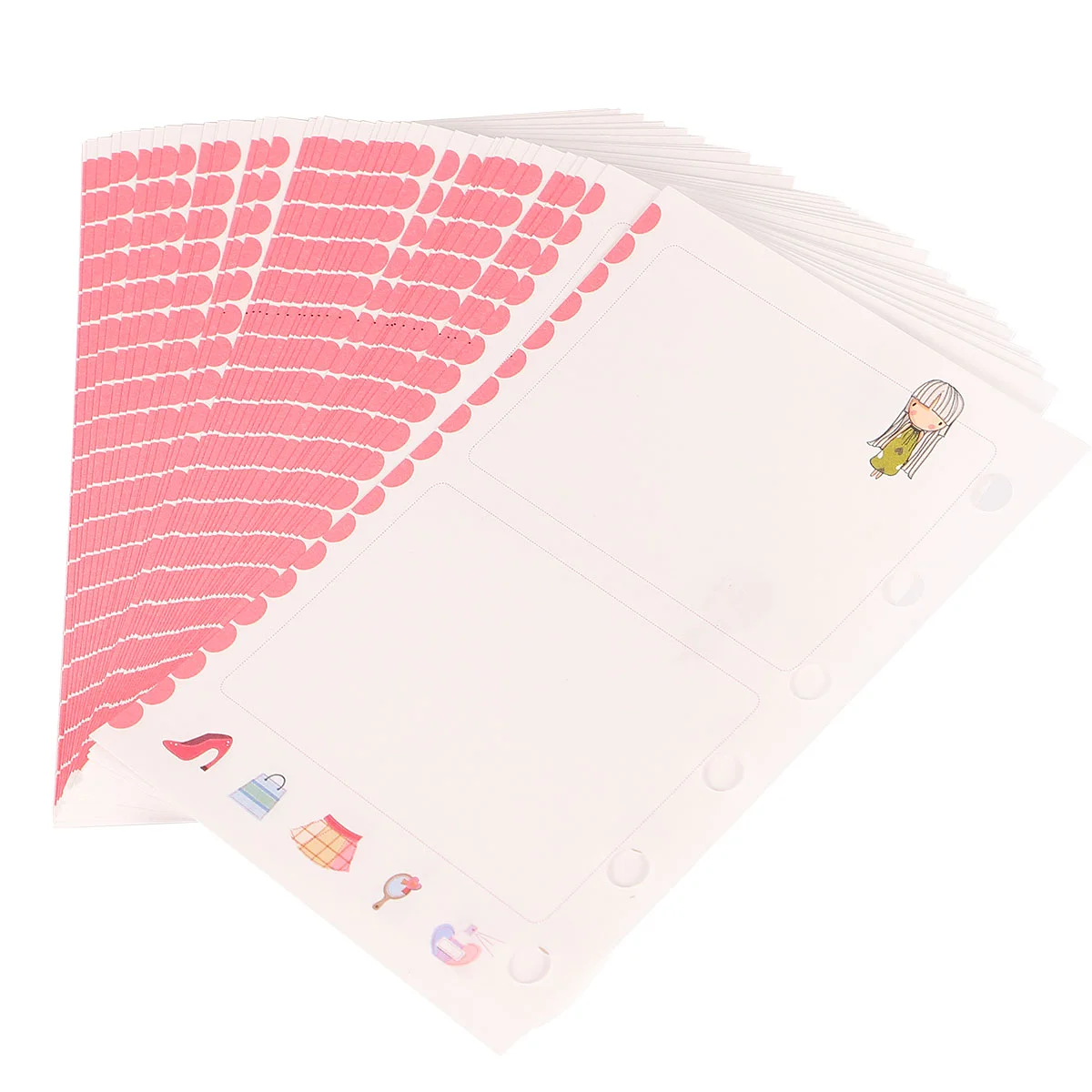 3PCS Journal Refills Binder Refill Paper Colorful Loose- Leaf Refill Papers Notebook Replacement Pages for School Office
3PCS Journal Refills Binder Refill Paper Colorful Loose- Leaf Refill Papers Notebook Replacement Pages for School Office