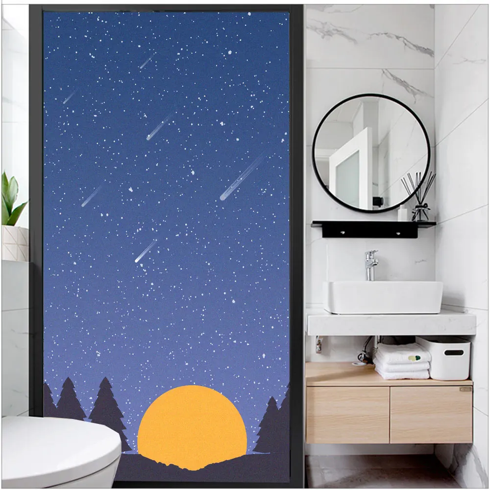 Window Film Privacy Sky Pattern Frosted Glass Sticker Heat Insulation and Anti UV Blocking Static Cling sticker for Home
Window Film Privacy Sky Pattern Frosted Glass Sticker Heat Insulation and Anti UV Blocking Static Cling sticker for Home