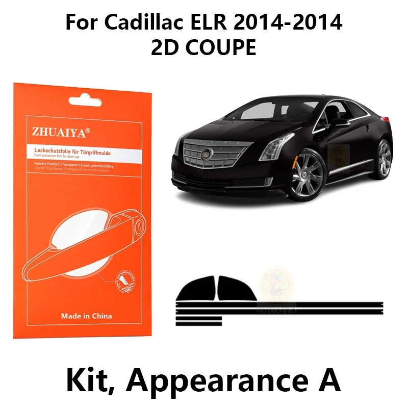 Защита для края двери ZHUAIYA, защитная пленка на дверную ручку, ТПУ PPFFor Cadillac ELR 2014-2014 2D COUPE, автомобильные аксессуары
Защита для края двери ZHUAIYA, защитная пленка на дверную ручку, ТПУ PPFFor Cadillac ELR 2014-2014 2D COUPE, автомобильные аксессуары