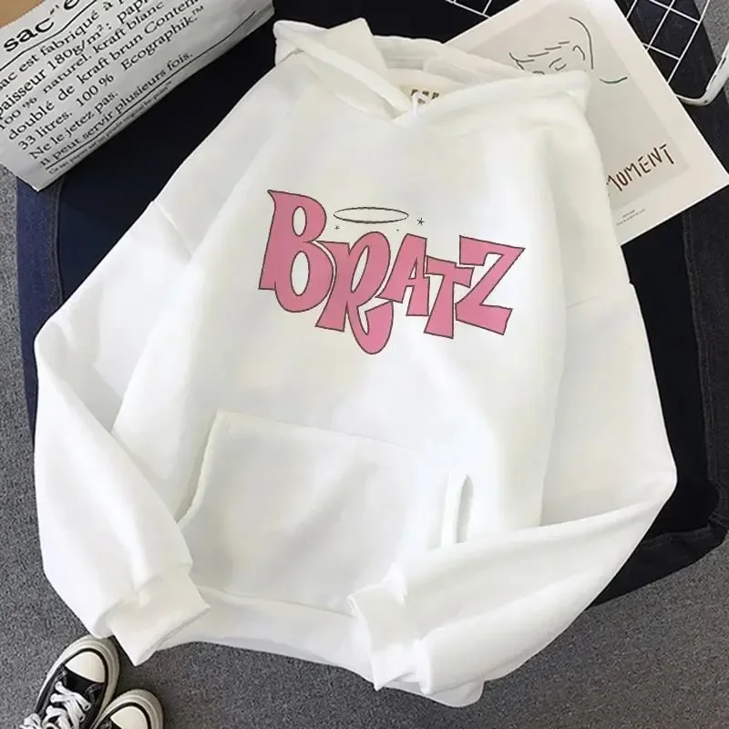 Bratz Letter Printed Plus Size Hooded Sweatshirt Men Women Hoodie Hip Hop Long Sleeve Streetwear Unisex Comfortable Clothes Tops
Bratz Letter Printed Plus Size Hooded Sweatshirt Men Women Hoodie Hip Hop Long Sleeve Streetwear Unisex Comfortable Clothes Tops