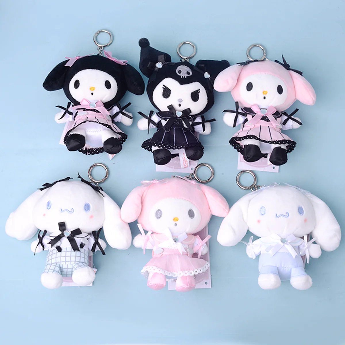 12cm Japanese Sanrio Kuromi My Melody Cinnamoroll Plush Pendant Keychain Cartoon Kawaii Pendant Girl Birthday Gift
12cm Japanese Sanrio Kuromi My Melody Cinnamoroll Plush Pendant Keychain Cartoon Kawaii Pendant Girl Birthday Gift