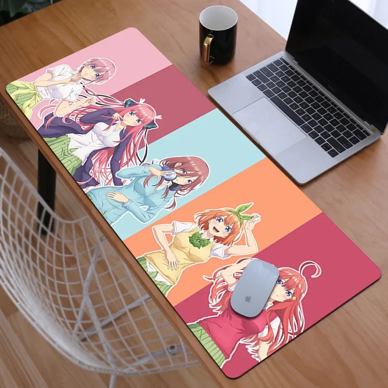 

Large Mouse Pad The Quintessential Quintuplets Otaku Pc Cabinet Games Gamer Desk Mat Mats Kawaii Mousepad Anime Cabinets Gaming