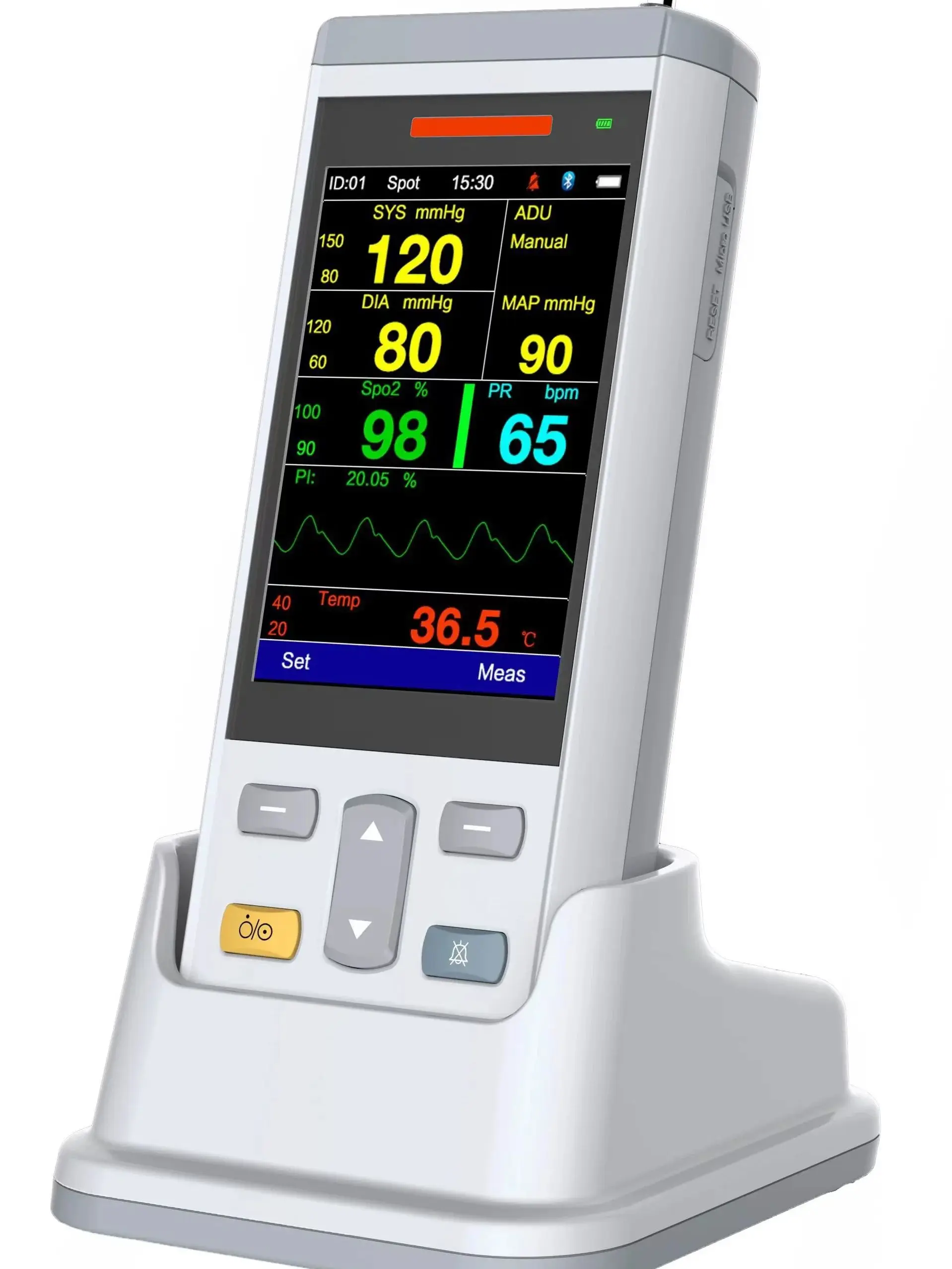 PC100SV Animals Veterinary Pulse Oximeter with SPO2,TEMP Pet Multi Parameters Handheld Monitor
PC100SV Animals Veterinary Pulse Oximeter with SPO2,TEMP Pet Multi Parameters Handheld Monitor