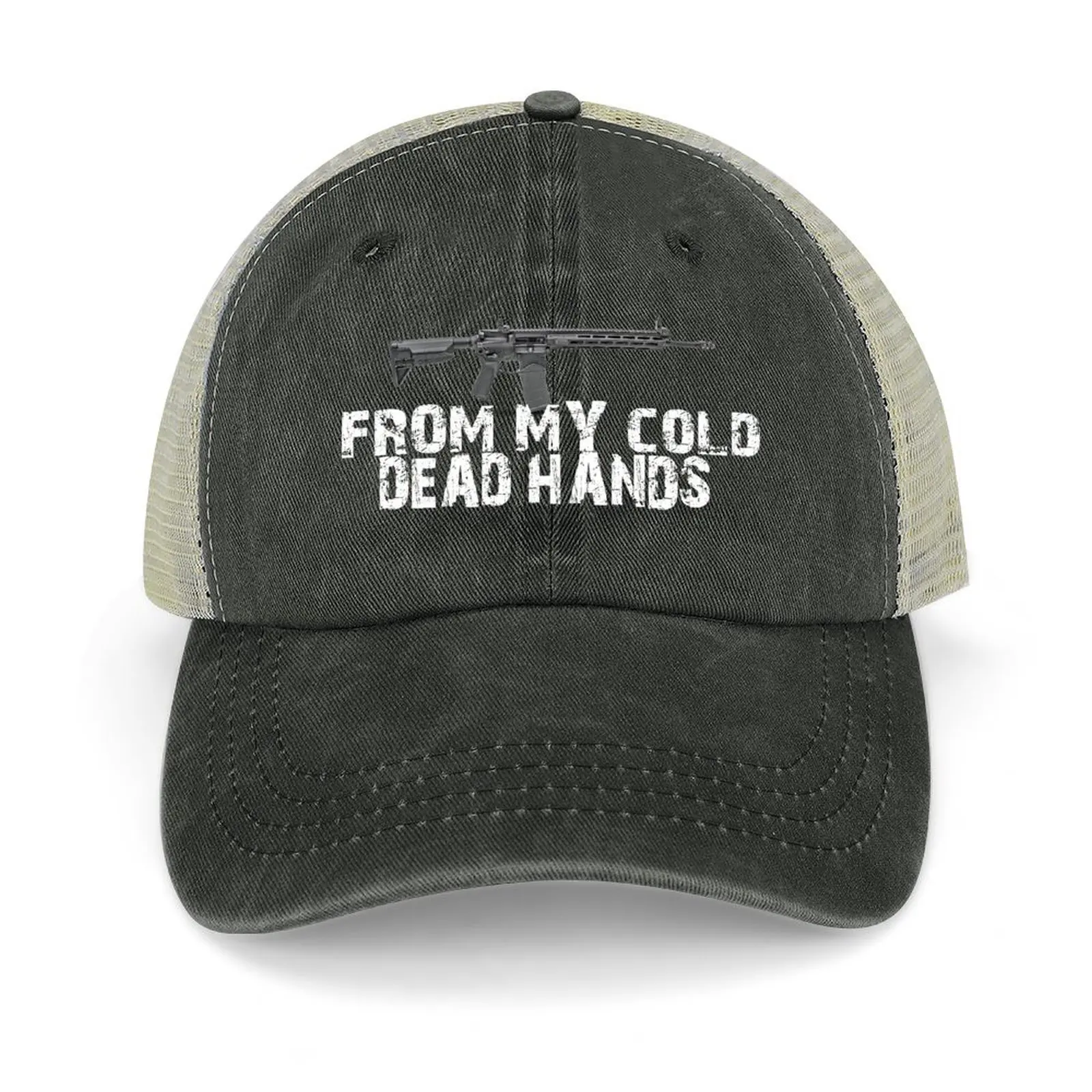 

From My Cold Dead Hands AR-15 Cowboy Hat Hat Baseball Cap Hood Beach Outing Brand Man cap Men Luxury Brand Women's